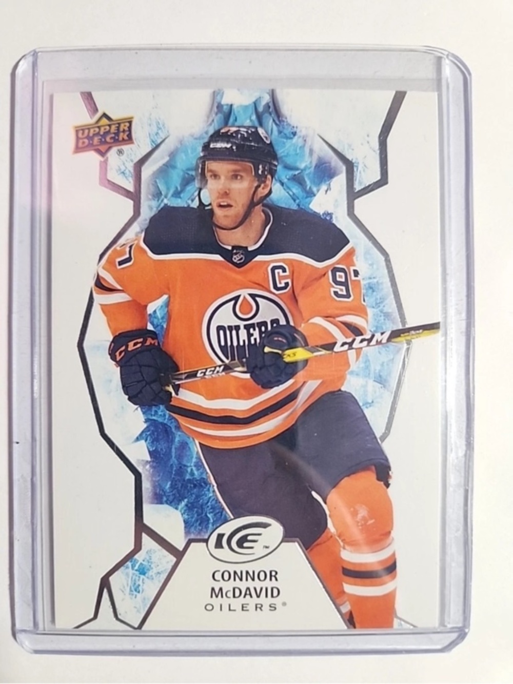🇨🇦NOW $3🍀 Connor McDavid 2021/22 Upper Decl Edmonton Oilers Hockey Card